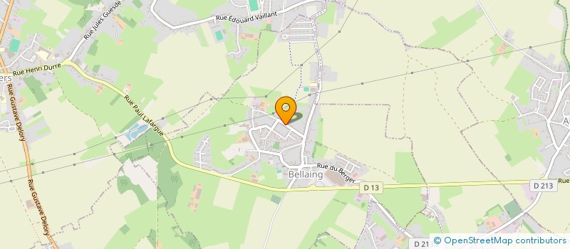 localisation de l'entreprise SYNETECH  BELLAING