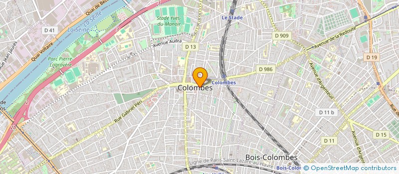 localisation de l'entreprise SYNETIX CONSULTING à COLOMBES