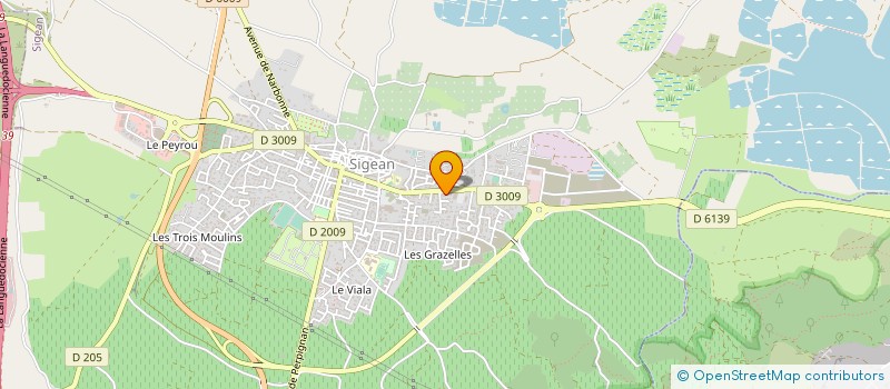 localisation de l'entreprise SYNEX SIGEAN  SIGEAN