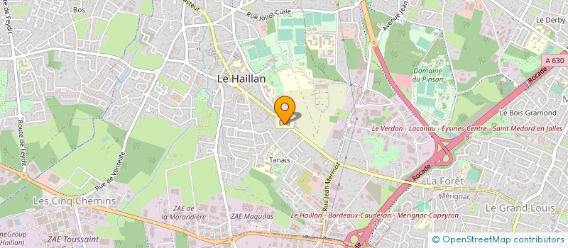 localisation de l'entreprise SYNEXIA à LE HAILLAN