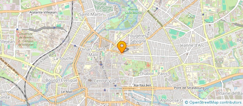 localisation de l'entreprise SYNHELIOS RECHERCHE DEVELOPPEMENT  RENNES