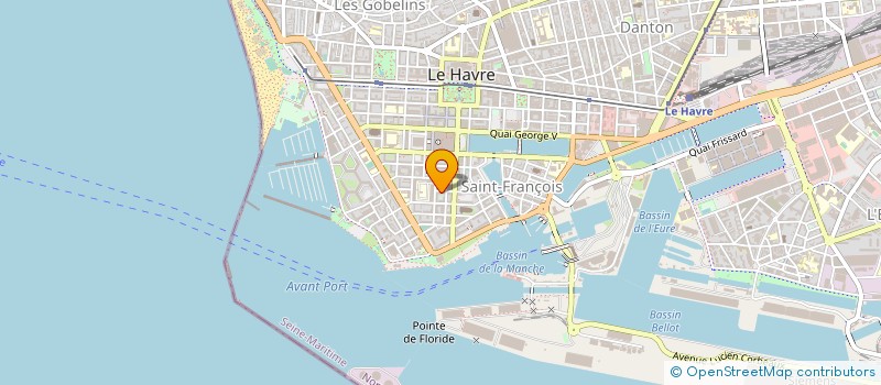 localisation de l'entreprise SYNHORCAT NORMANDIE à LE HAVRE