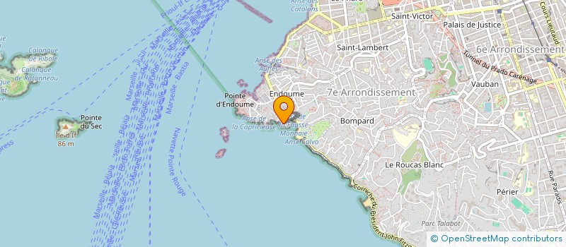 localisation de l'entreprise SYNHORCAT PROVENCE EST à MARSEILLE