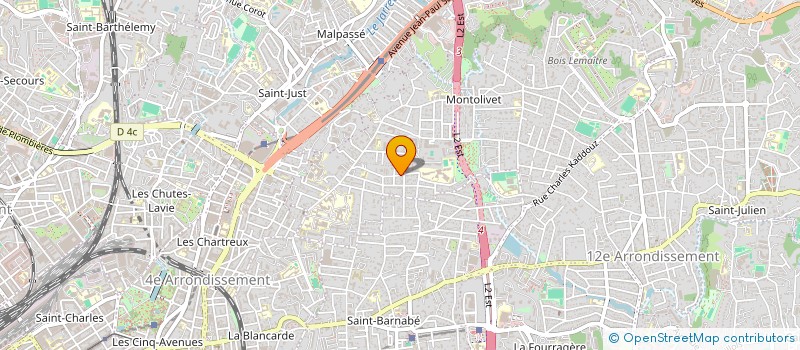 localisation de l'entreprise SYNIAPS  MARSEILLE