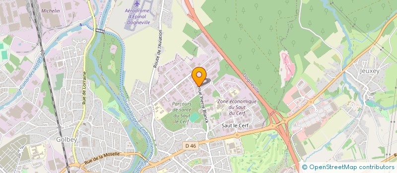 localisation de l'entreprise SYNICA à EPINAL