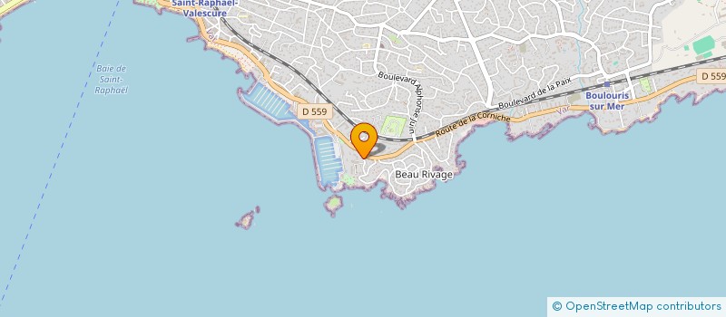 localisation de l'entreprise SYNIDCAT DES COPROPRIETAIRES VILLA D'ESTE à SAINT-RAPHAEL