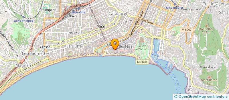 localisation de l'entreprise SYNIN FO  NICE