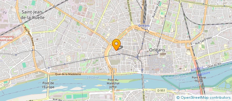 localisation de l'entreprise SYNINTER à ORLEANS