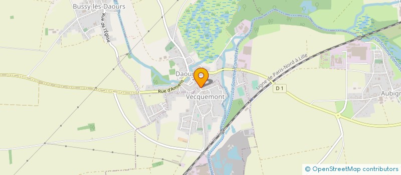 localisation de l'entreprise SYNKLINO  VECQUEMONT