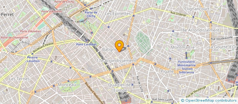 localisation de l'entreprise SYNLAB à PARIS