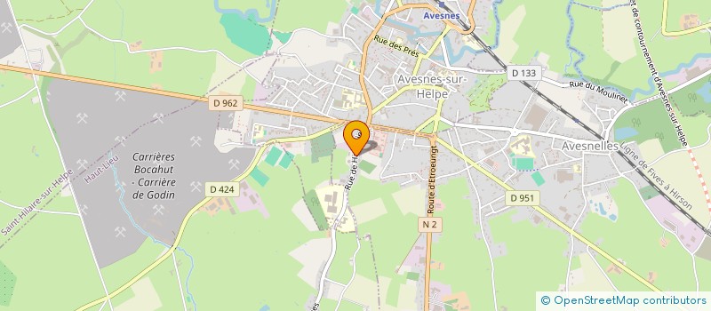 localisation de l'entreprise SYNLAB BIOFRANCE à AVESNELLES