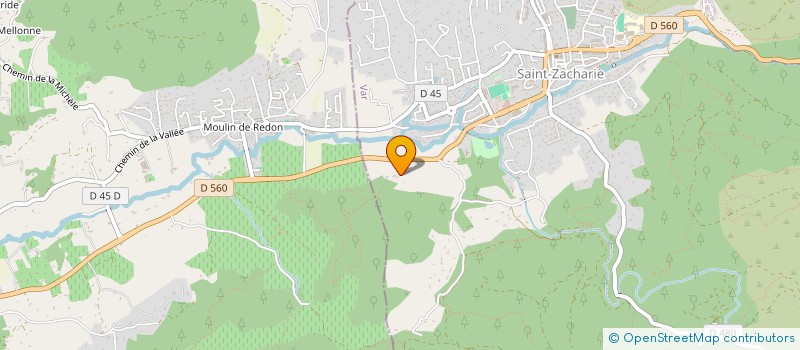 localisation de l'entreprise SYNLAB GARLABAN  SAINT-ZACHARIE