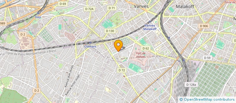 localisation de l'entreprise SYNLAB HYGIENE FRANCE à MALAKOFF