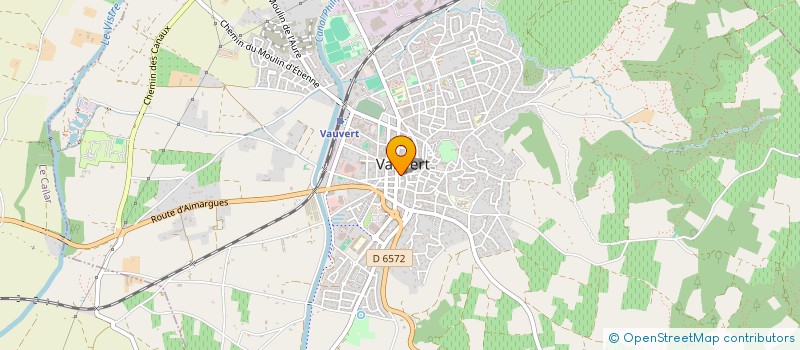 localisation de l'entreprise SYNLAB MIDI à VAUVERT