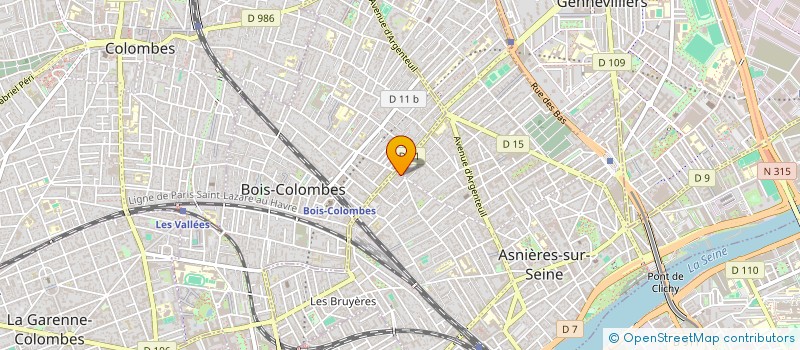 localisation de l'entreprise SYNLABAN TRANSPORTS à ASNIERES-SUR-SEINE