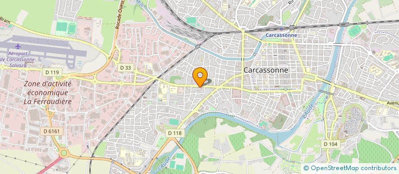 localisation de l'entreprise SYNOCH à CARCASSONNE