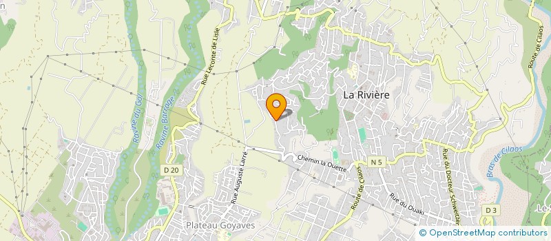 localisation de l'entreprise SYNODEIA.RE  SAINT-LOUIS