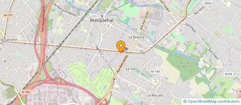 localisation de l'entreprise SYNODIA  VILLENEUVE-D'ASCQ