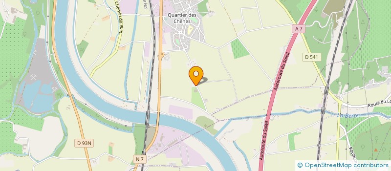 localisation de l'entreprise SYNODIA  DONZERE