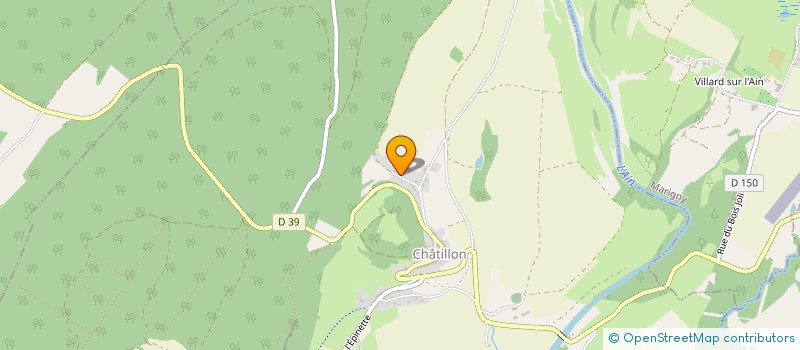 localisation de l'entreprise SYNOKSIN  CHATILLON