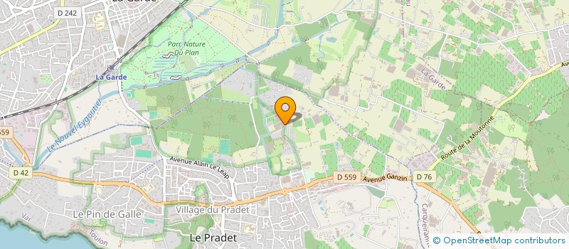 localisation de l'entreprise SYNOLIA IMMO  LE PRADET