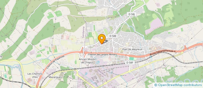 localisation de l'entreprise SYNOMEL  MEYREUIL