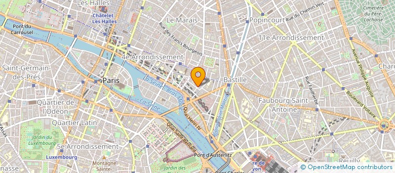 localisation de l'entreprise SYNOPS COMMUNICATION à PARIS