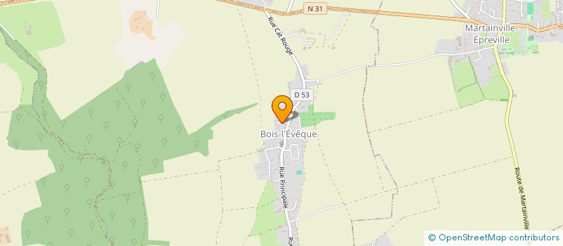 localisation de l'entreprise SYNOPSIS  BOIS-L'EVEQUE