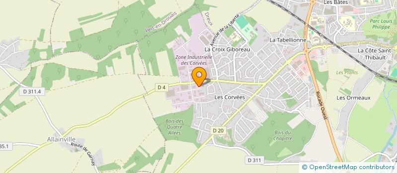 localisation de l'entreprise SYNOPSIS à VERNOUILLET