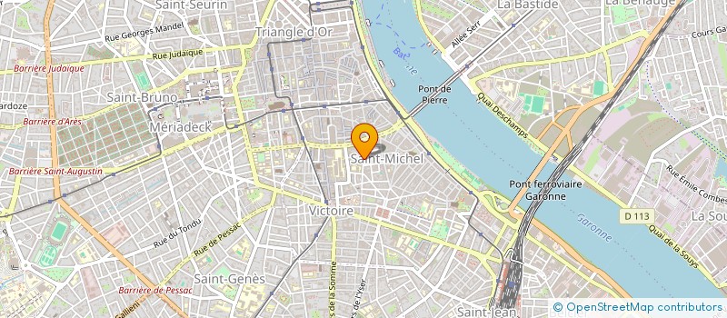 localisation de l'entreprise SYNOPSIS  BORDEAUX