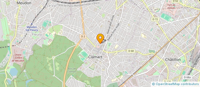 localisation de l'entreprise SYNOPSIS à CLAMART