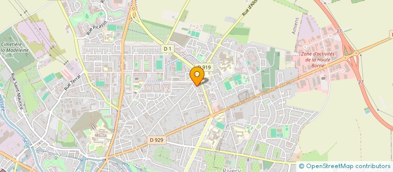 localisation de l'entreprise SYNOPSIS FORMATION à AMIENS