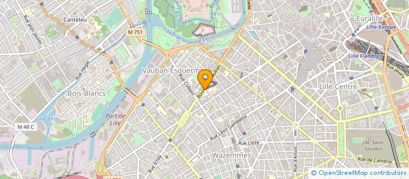 localisation de l'entreprise SYNOPSIS - ISTC à LILLE