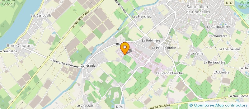 localisation de l'entreprise SYNOPSIS PARIS à SAINT-JULIEN-DE-CONCELLES