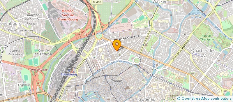 localisation de l'entreprise SYNOPTIC à STRASBOURG