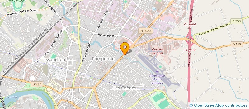 localisation de l'entreprise SYNOPTYC à MONTAUBAN