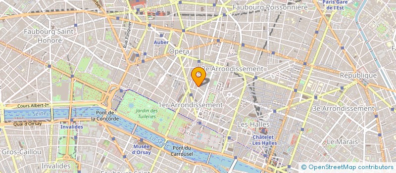 localisation de l'entreprise SYNOVA à PARIS