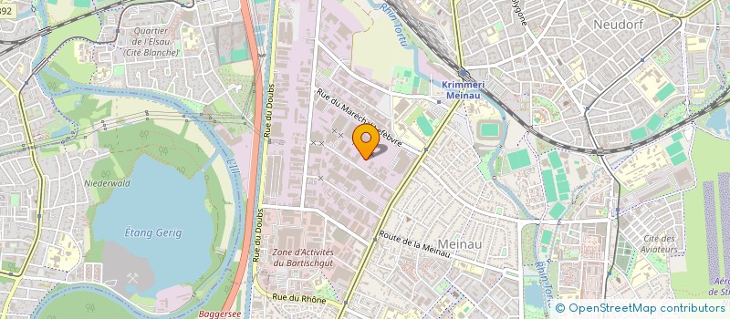 localisation de l'entreprise SYNOVO GROUP à STRASBOURG
