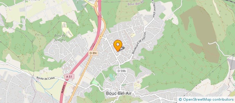 localisation de l'entreprise SYNRJ à BOUC-BEL-AIR