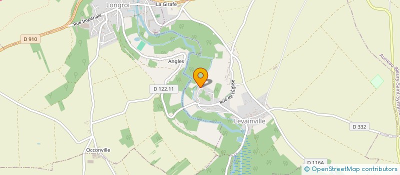 localisation de l'entreprise SYNRJY à LEVAINVILLE