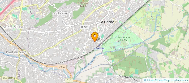 localisation de l'entreprise SYNSS DEVELOPPEMENT à LA GARDE