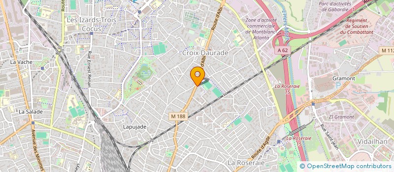 localisation de l'entreprise SYNTAGMA  TOULOUSE