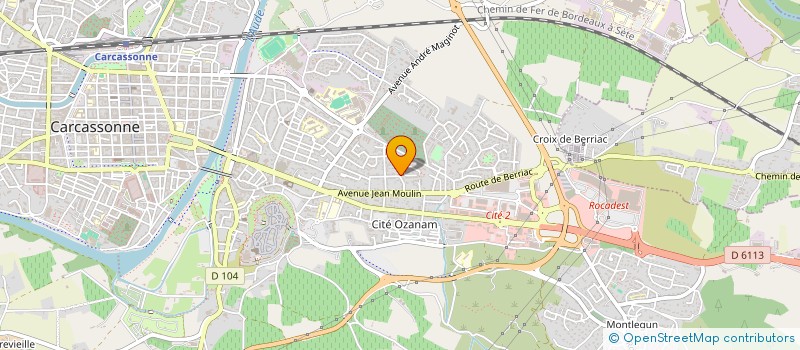 localisation de l'entreprise SYNTAXE CONSEIL à CARCASSONNE