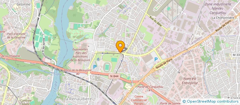 localisation de l'entreprise SYNTH&BIM à NANTES