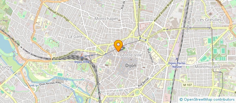 localisation de l'entreprise SYNTHE-SYNESIS à DIJON
