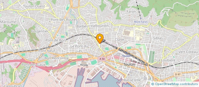 localisation de l'entreprise SYNTHES MEDICAL à TOULON
