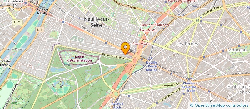 localisation de l'entreprise SYNTHESE à NEUILLY-SUR-SEINE