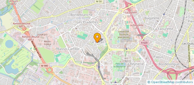 localisation de l'entreprise SYNTHESE à TOULOUSE