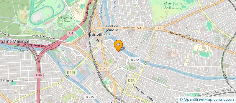 localisation de l'entreprise SYNTHESE à JOINVILLE-LE-PONT