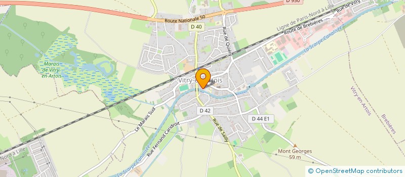 localisation de l'entreprise SYNTHESE à FRESNES-LES-MONTAUBAN